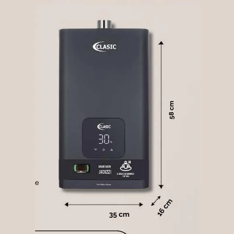 Calentador para jacuzzi CLASIC 16 L todo en uno