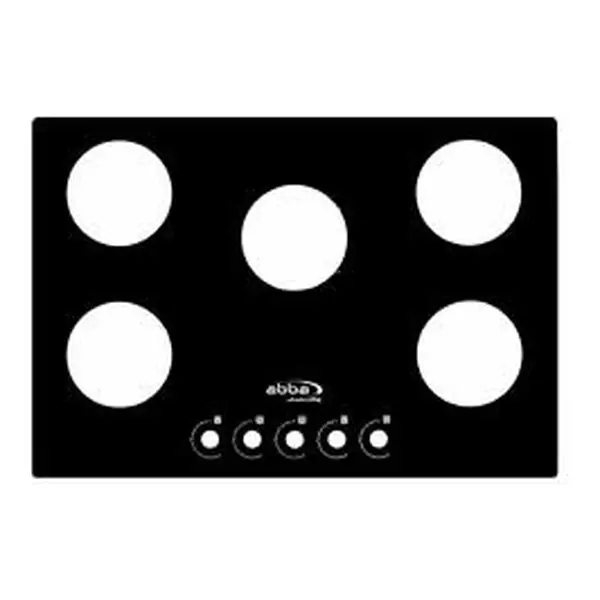 Vidrio mesa cubierta 30″ 5C (760X520) negro Abba