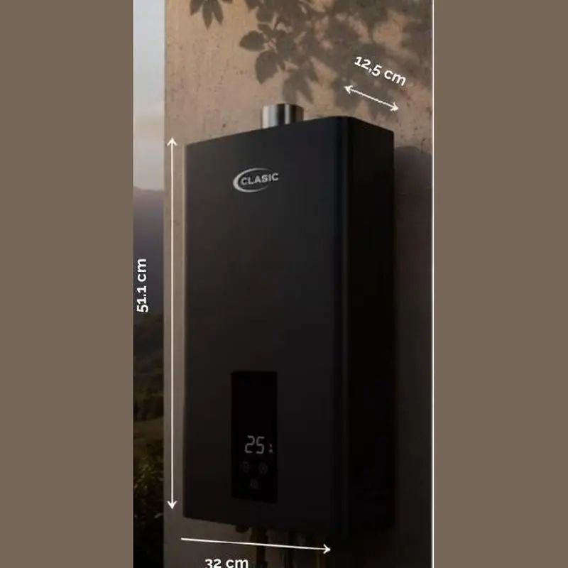 Calentador de paso CLASIC 6 L tiro forzado